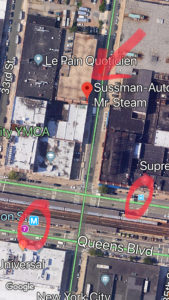Google View of Sussman Automatic Location & Transit