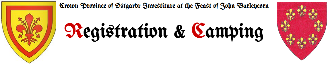Registration, Camping, and Local Hotels/Restaurants